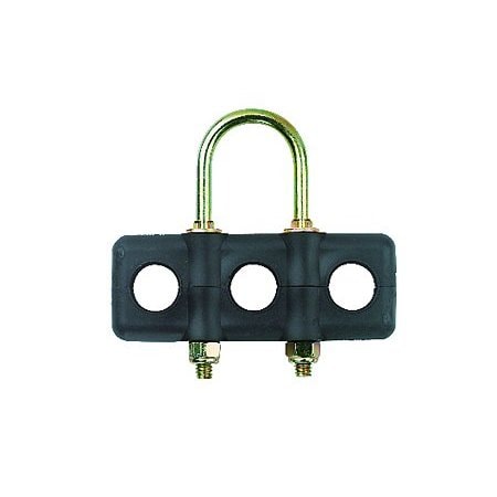 Phillips Holder, Hose, U-Bolt Style, 3-Line, 0.75 In. Hole Size 17-157